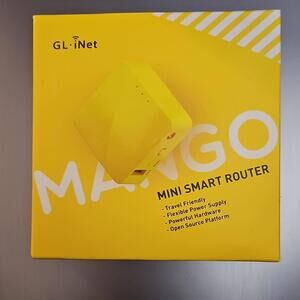 GL.iNet Mango Yellow Router Travel Friendly Flexible Power Powerful Open Source